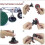 Roll-lock Sanding Disc Holder 2" Roll-lock Sanding Pad 2pcs  - Ya 2