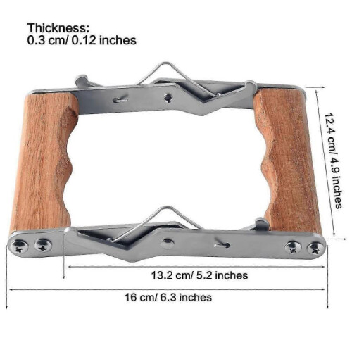 Stainless Steel Honeycomb Frame Lifting Clamp, Honeycomb Frame Holder Beekeeper Tools 2