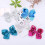 AMYDECOR 8 tommer hvide glitrende glitter-h?rsl?jfer til piger 5