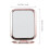 Double Sided Magnifying Makeup Mirror with Stand Rose Gold 2