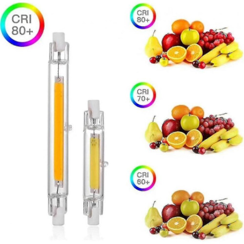 R7s Led Bulb 118mm 30w Dimmable, Warm White 3000k 3000lm Linear Replace J118 300w Halogen Lamp 1