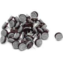 Nails on Felt Mats Furniture Mat Nails - Floor Protectors for Furniture Legs