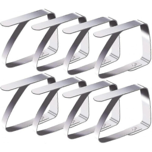 Pcs Tablecloth Clips Stainless Steel,tablecloth Clip Table Cover Clips Tablecloth Clips Table Clot