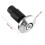 (Silver)22mm 7/8inch Motorcycle Handlebar End Slider Plug Caps For Racing Atv Offroad - 5