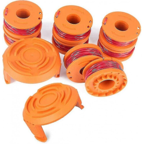 Trimmer Spool Line for Worxedger Spool Compatible with Worx Trimmer Spools Weed Eater String,trimmer Line Refills 0.065 Inch for Electric String Trimm 1