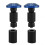 (Blue)22mm 7/8inch Motorcycle Handlebar End Slider Plug Caps For Racing Atv Offroad - 1