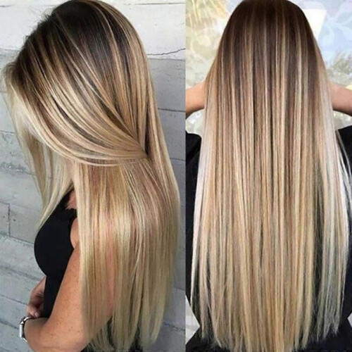 Women's Natural Long Hair Wig 1