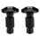 (Black)22mm 7/8inch Motorcycle Handlebar End Slider Plug Caps For Racing Atv Offroad - 3