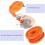 Trimmer Spool Line for Worxedger Spool Compatible with Worx Trimmer Spools Weed Eater String,trimmer Line Refills 0.065 Inch for Electric String Trimm 3