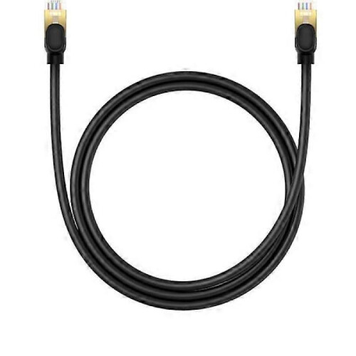 RJ45 Ethernet High Speed Cat.8 40 Gbps LAN LAN cable 1m black, ethernet cable. 1