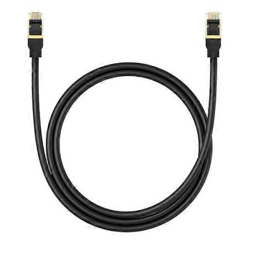 RJ45 Ethernet High Speed Cat.8 40 Gbps LAN LAN cable 1m black, ethernet cable. 2