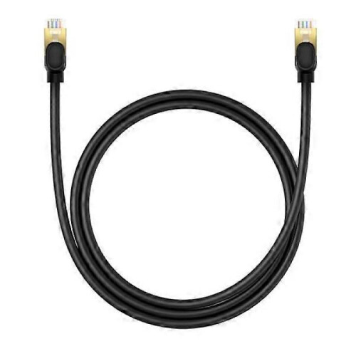 RJ45 Ethernet High Speed Cat.8 40 Gbps LAN LAN cable 1m black, ethernet cable.