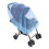 1 pc. Mosquito Net for Stroller - Insect Protection Net for Stroller (Blue) 18