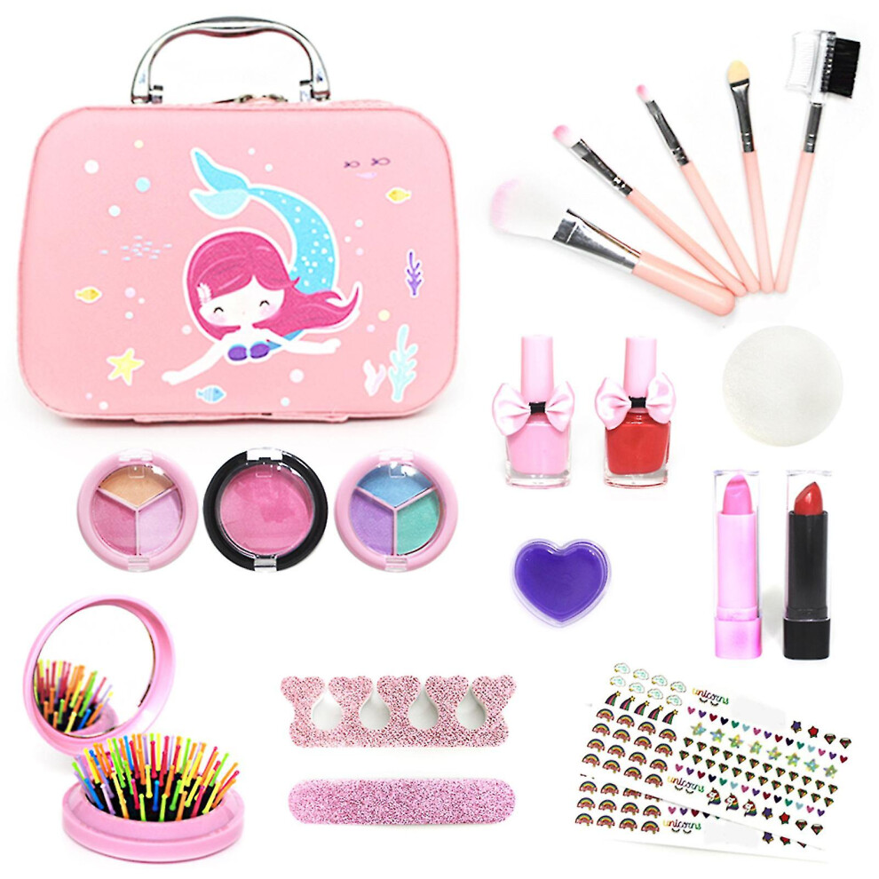 Gigbuff Cam Kids Washable Makeup Girls Toys - Girls Kids Makeup Sets,real Makeup Sets,little Girls Makeup Sets,princess