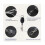 Phone Lanyard Cotton Black 5