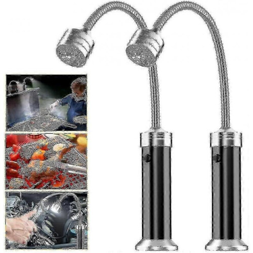2pcs Grill Light, Magnetic Grill Lamp Bbq Light Set Outdoor Grill Lights 2