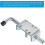 Spring Loaded Latch Pin 6.5", 4 Pack Iron Security Latch Sliding Barrel Bolt Latch Lock for Gate Door Shed Window 3