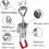 (2pack) Heavy Duty Adjustable Toggle Latch Clamp With Lock Hole 660lbs Holding Capacity Large Pull Action Latch 4