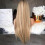Women's Natural Long Hair Wig 9