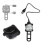 Led Bike Lights, Usb Rechargeable Bicycle Light Set Waterproof Front And Rear Light Set 4