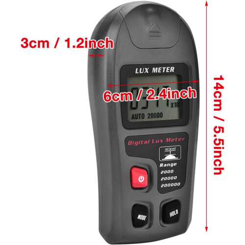 MT 30 Digital Luxmeter, LCD Display Light Meter, Digital Testing Illuminometer, Illumination Tester 2