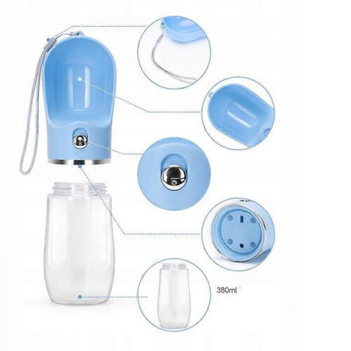 Plastic Drinker Nobelza Blue 0,5 L 2