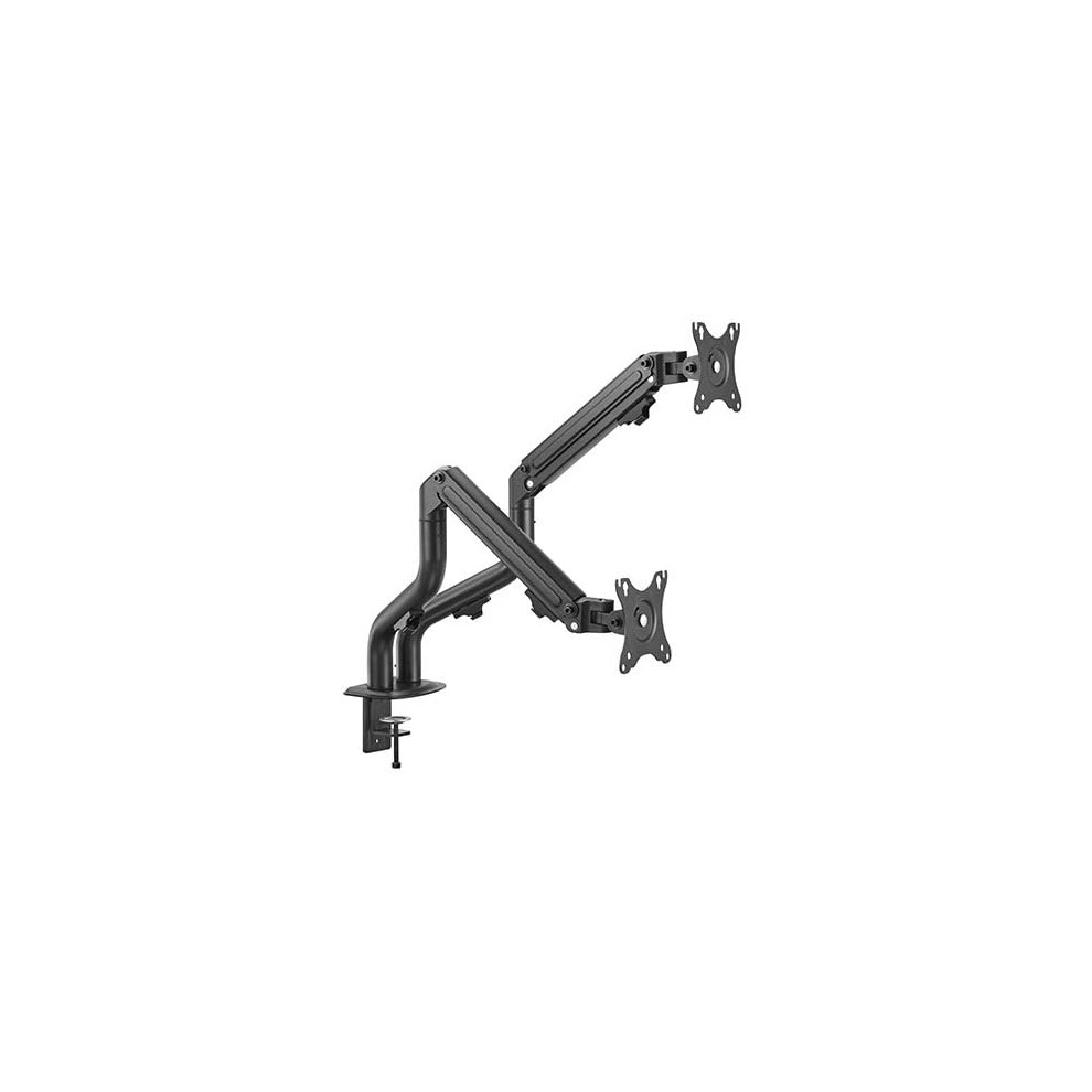 Single ARM Monitor Desk Mount Bracket Full Motion for 17-32' Screens (Dual Arm)