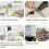 Spiralizer 4 -blade Vegetable Spiralizer Foldable Spiral Slicer Zucchini Noodle Veggie Pasta Spaghetti Maker 3