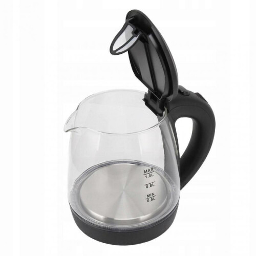 Glass Electric Kettle 2000 W, High Power, 1 L, Large Capacity, L7 2