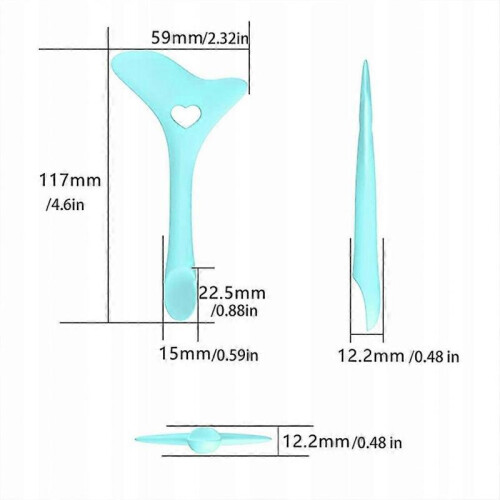 Silicone Eyeliner Wing Tip Makeup Template 2