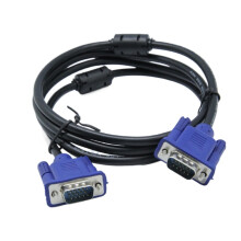 1.5M VGA to VGA Cable 15 Pin Male to Male Extension Converter Connector Fit Compatible Computer Monitor Projector PC TV Adapter (Size : 0.5M)