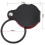 Mini pocket magnifying glass 8X optical glass with cortical protective C 5