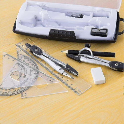 2 Compasses/Set Precision Pencil Compasses, Large Diameter - Orange90cm+150cm 1