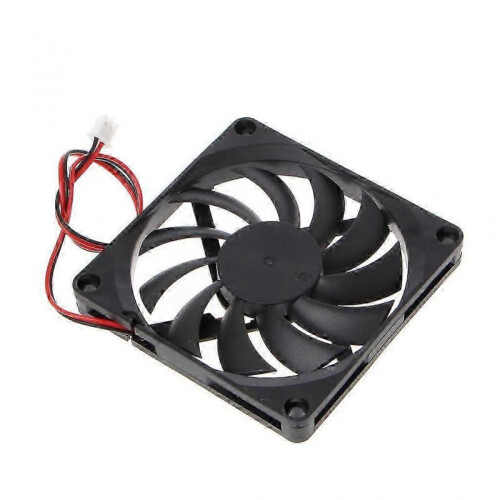 80mm Silent Cooling Fan 24V 2Pin 8010 DC Brushless Quiet compatible-for PC Computer Case 1
