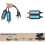 1 Pair Passive Extender Ethernet Over Coax 1-CH, IP Network - Ethernet Over Coax Converter Network Extender 4