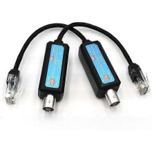 1 Pair Passive Extender Ethernet Over Coax 1-CH, IP Network - Ethernet Over Coax Converter Network Extender