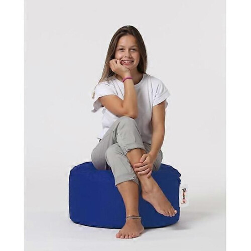 Garden pouf Round Pouf - Blue 2