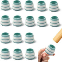 16 chair leg covers, silicone chair protectors for chairs, cap.