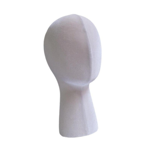 Mannequin Head Model Multifunctional Creative Hat Stand Hat Holder Wig Velvet 2