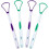 4 Tongue Scraper Cleaner ~ Soft & Gentle Silicone Head (Green,Purple) 1