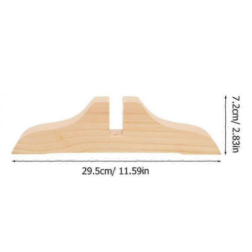 2pcs Room Divider Wooden Stand Screen Panel Feet Room Divider Bracket Partition Base 1