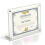 A4 acrylic photo frame display stand, certificate holder 1