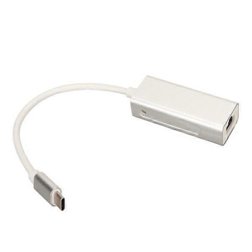 USB C to RJ45 LAN Ethernet Network Adapter High Speed Stable Plug and Play Type C Network Adapter for Desktops Laptops 1
