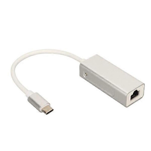 USB C to RJ45 LAN Ethernet Network Adapter High Speed Stable Plug and Play Type C Network Adapter for Desktops Laptops 2