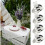 8pcs Magnetic Tablecloth Weight for Outdoors, Bee Shape Outdoor Tablecloth Weights, Extra Heavy Magnets for Tablecloths 5