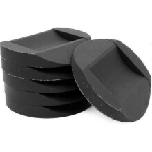 6 Pieces Furniture Caster Cups,furniture Coasters Anti-sliding Floor Protectors Feet Protector Pads for All Floors & Wheels, Sofas And Bed(black)