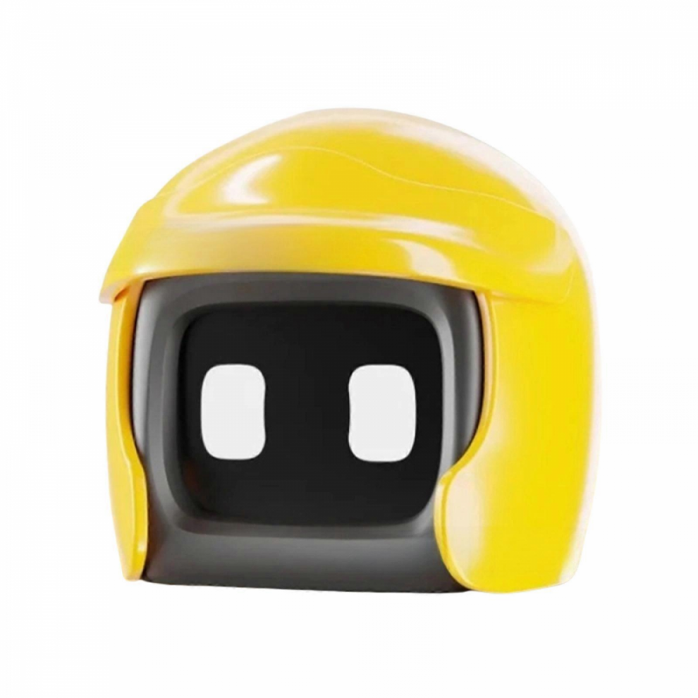 (Yellow)Futuristic Car Robot Decors Interactive Dashboard Robot Toy Simple Installs For Dashboard Tech Inspired Automotive Toy Yellow 6921102482423