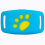 (Blue)Smart Gps Cat And Dog Collar Tracker 1