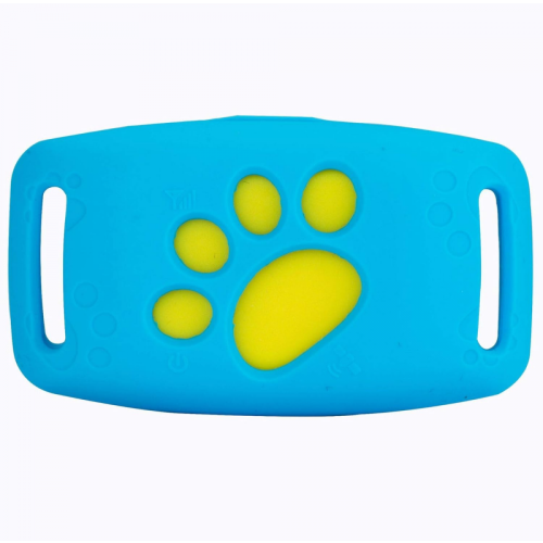 (Blue)Smart Gps Cat And Dog Collar Tracker