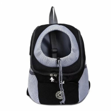(Black-L)Summer Dog Backpack Carrier Summer Dog Backpack Front Dog Backpack Carrier For Small Medium Dogs